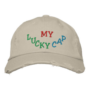 "My Lucky Cap" Embroidered Hat