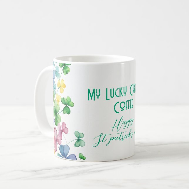 My Lucky Charm? Coffee Mug (Front Left)