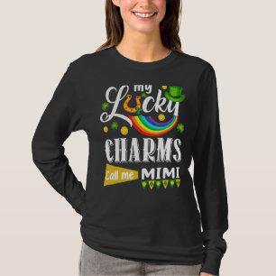 My Lucky Charms Call Me Mimi St Patricks Day Shamr T-Shirt