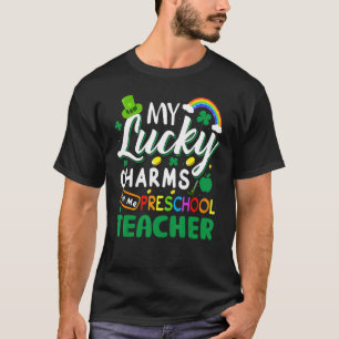 My Lucky Charms Call Me Teacher Patricks Day T-Shirt