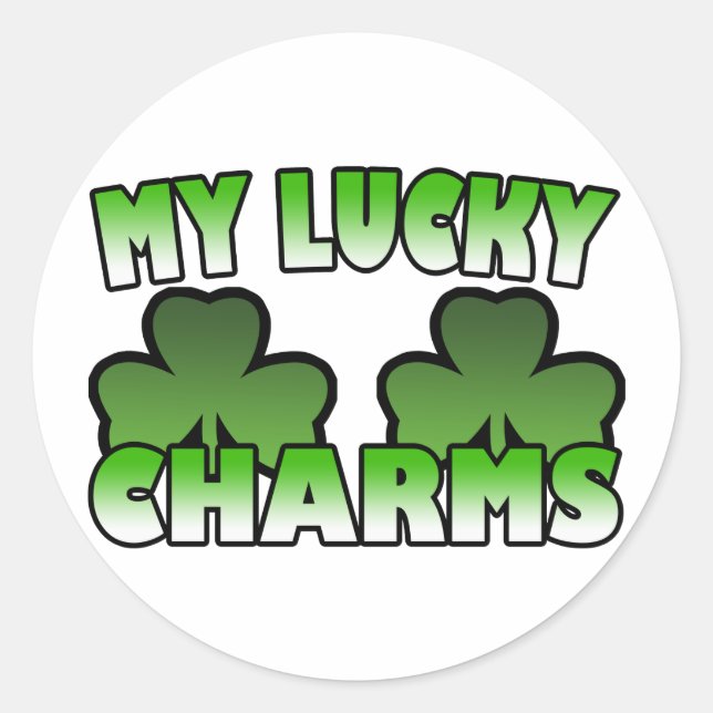My Lucky Charms Sticker (Front)