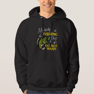 My Lucky Fishing Shirt Do Not Wash Funny Men Women
