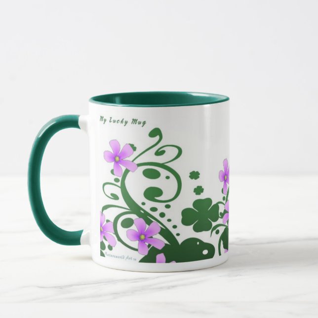 My Lucky Shamrock Mug (Left)