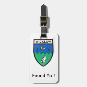 My Luggage Personalized Wicklow County ID Tag