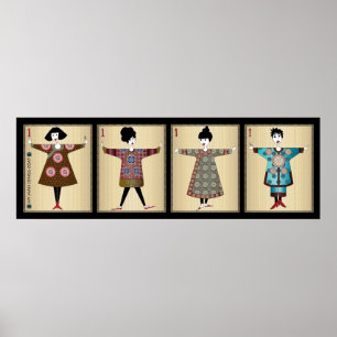 My Mah Jongg Coat 06: Poster 36"x12"