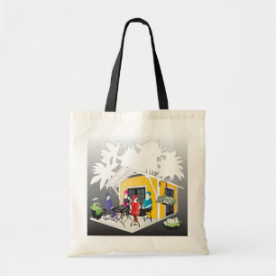 My Mah Jongg Cottage Tote Bag