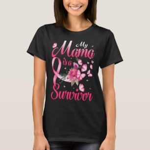 My Mama Is A Survivor Breast Cancer Awareness T-Shirt
