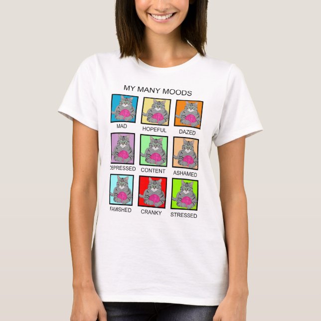 MY MANY MOODS T-Shirt (Front)