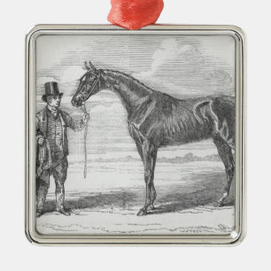 My Mary', winner of the Yorkshire Handicap Metal Tree Decoration