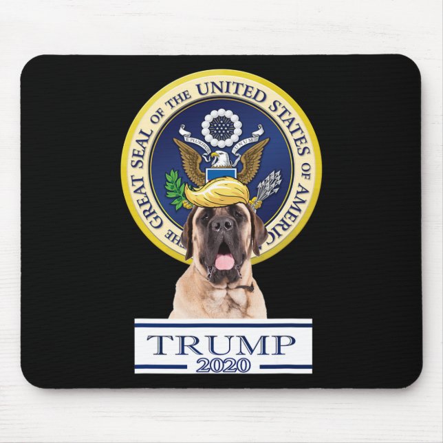 My Mastiff For Trump  Mouse Pad (Front)