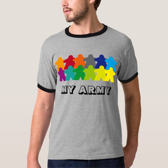 My Meeple Army T-Shirt (Front)