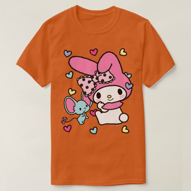 My Melody and Friend Sweet Hearts  T-Shirt (Design Front)
