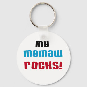 My Memaw Rocks T-shirts and Gifts Key Ring