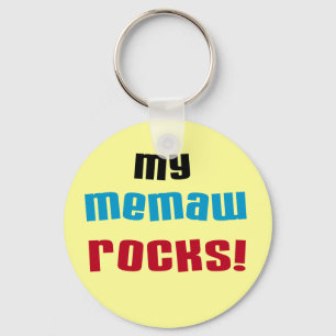 My Memaw Rocks T-shirts and Gifts Key Ring