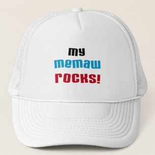 My Memaw Rocks T-shirts and Gifts Trucker Hat