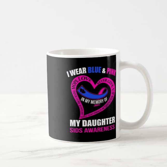 My Memory Of My Daughter Sids Awareness  Coffee Mug (Right)