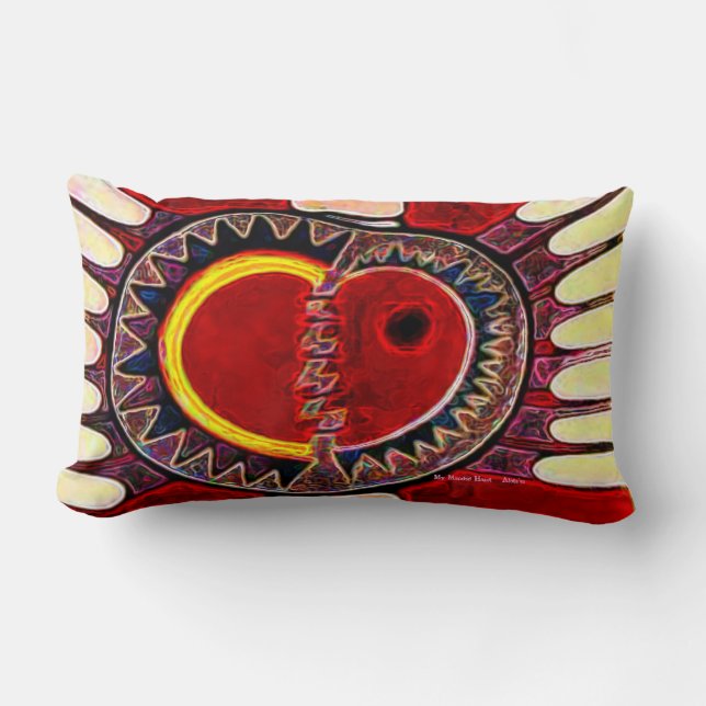 My Mended Heart Lumbar Cushion (Front)