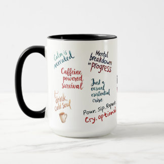 My Mental Breakdown Cup: A Relatable Design Mug