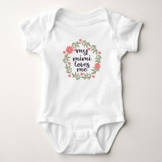 My Mimi Loves Me Baby Bodysuit