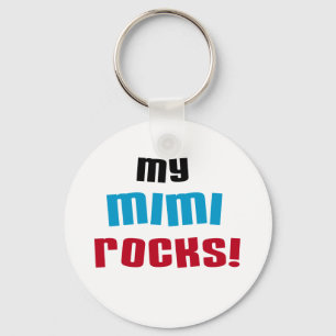 My Mimi Rocks T-shirts and Gifts Key Ring