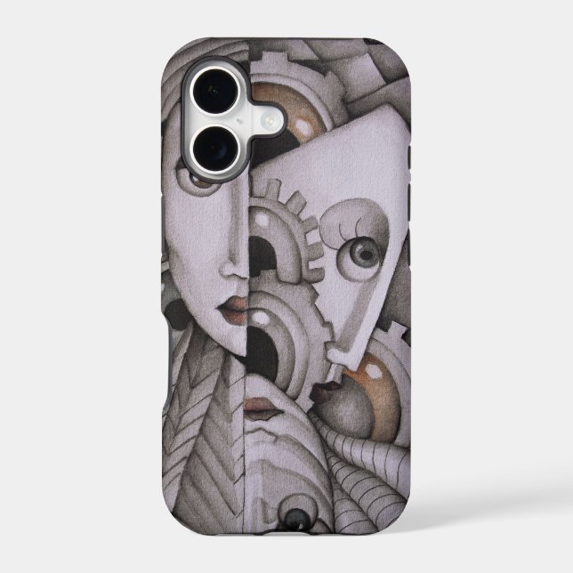 My Mind Abstract iPhone 5 case (Back)