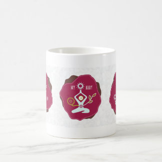 My Mind, My Body, My Soul White Coffee Mug, 11 oz Mug
