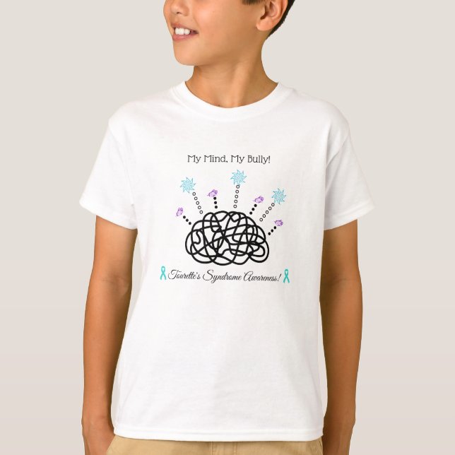 My Mind, My Bully #2 Tourette's Syndrome Kid shirt (Front)
