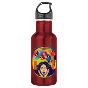 My mind’s a comedy show 532 ml water bottle