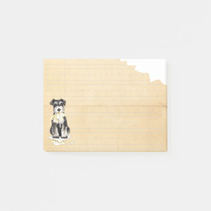My Miniature Schnauzer Ate My Homework Post-it Notes