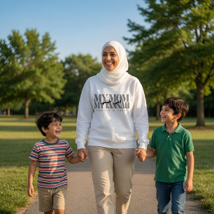 MY MOM MY JANNAH Personalised Gift for Muslim Mum Sweatshirt