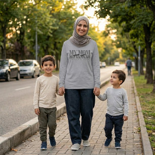 MY MOM MY JANNAH Personalised Gift for Muslim Mum T-Shirt