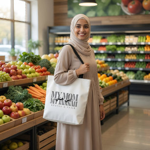 MY MOM MY JANNAH Personalised Gift for Muslim Mum Tote Bag