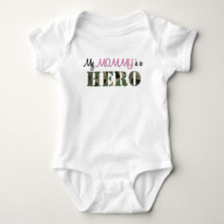 My MOMMY is a Hero Baby Bodysuit