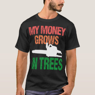 my money grows on chef (male) funny 8th birthday t T-Shirt