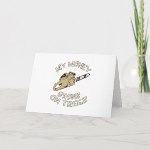 My Money Grows On Trees Card