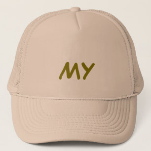 MY Monogram Trucker Hat