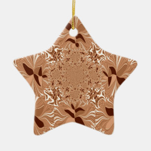 My Morning Coffee Colours Ceramic Tree Decoration