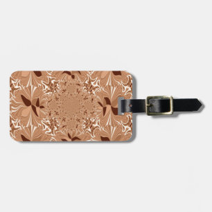 My Morning Coffee Colours Luggage Tag