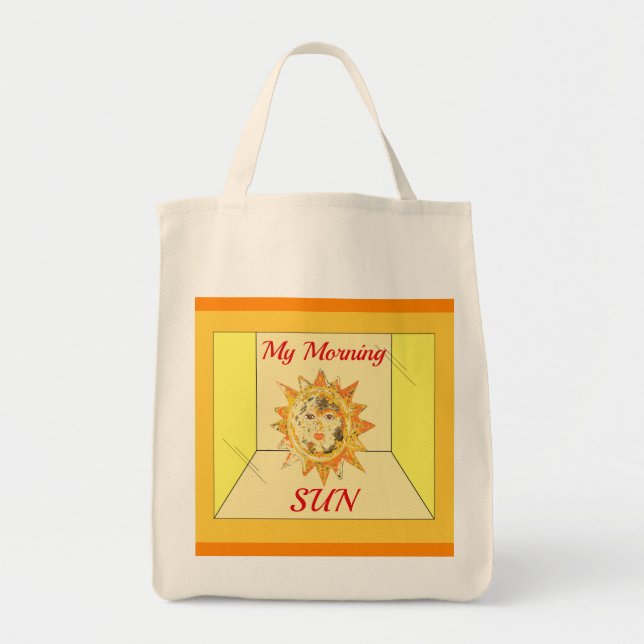 My Morning Sun Tote Bag (Front)