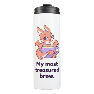 My Most Treasured Brew Cosy Dragon Tea Time Thermal Tumbler