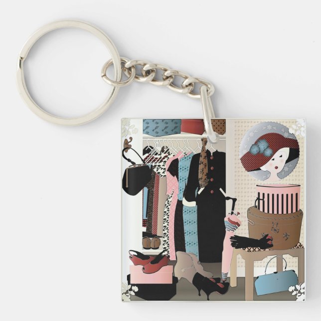 My Mother's Closet Key Ring (Front)