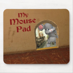 My Mouse Pad Pun Funny Play on Words Mousepad