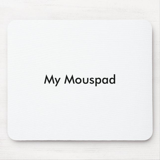 My Mouspad Mouse Pad (Front)