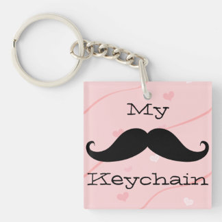 My Moustache Acrylic Keychain