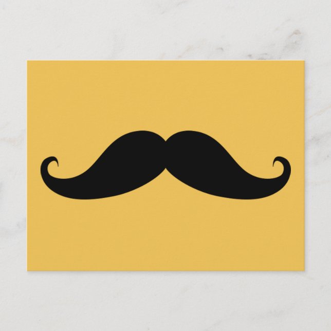 My Moustache Postcard (Front)