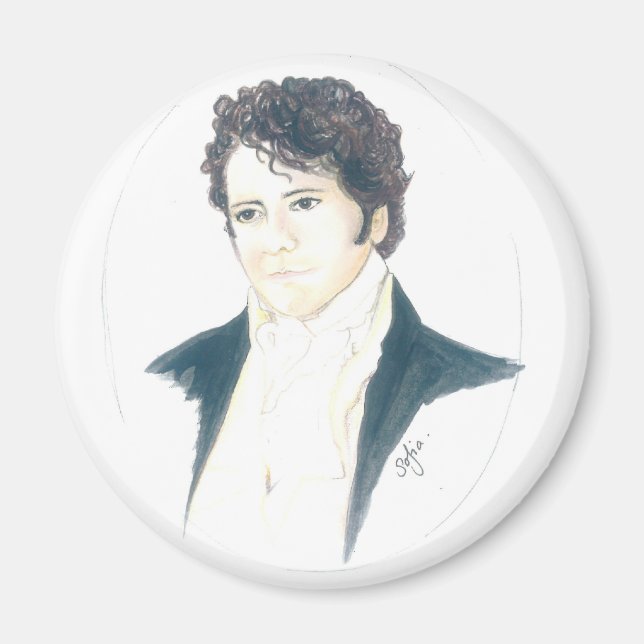 My Mr Darcy Magnet (Front)