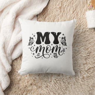 My Mum Aesthetic Butterfly Mother’s Day Cushion