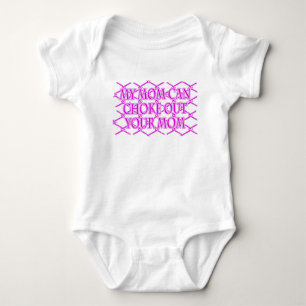My Mum Can Choke Out Your Mum! MMA Design Baby Bodysuit