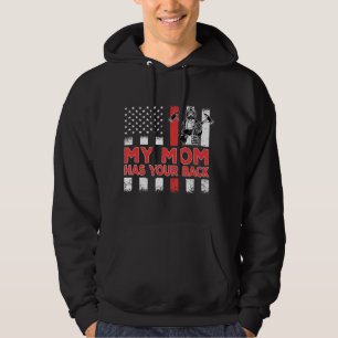 My Mum Has Your Back Proud Firefighter Kids Childr Hoodie