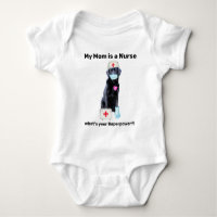 My Mum Is A Nurse Cute Dog Super Nurse